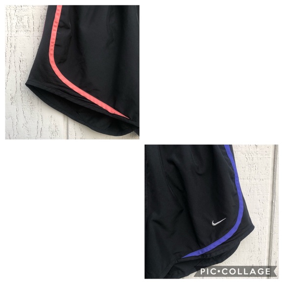 Nike Women Black Dri Fit Running Shorts - Picture 2 of 7